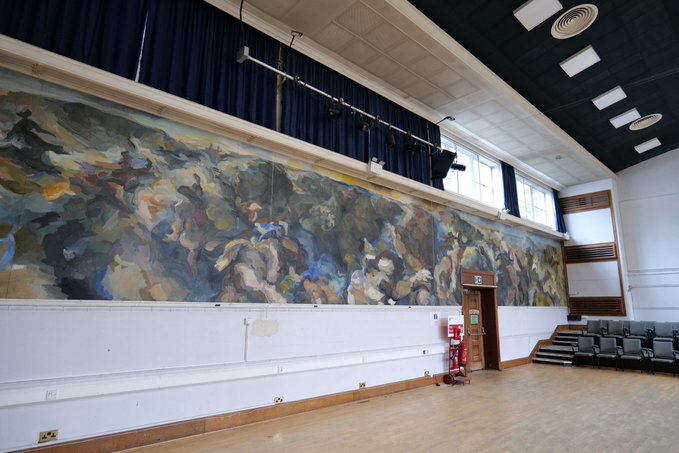 Sun Up and Sun Down – preserving the Martin Froy Murals in the Emma Cons Hall